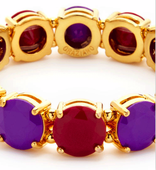 Rachel Multicolor Stone Stretch Bracelet